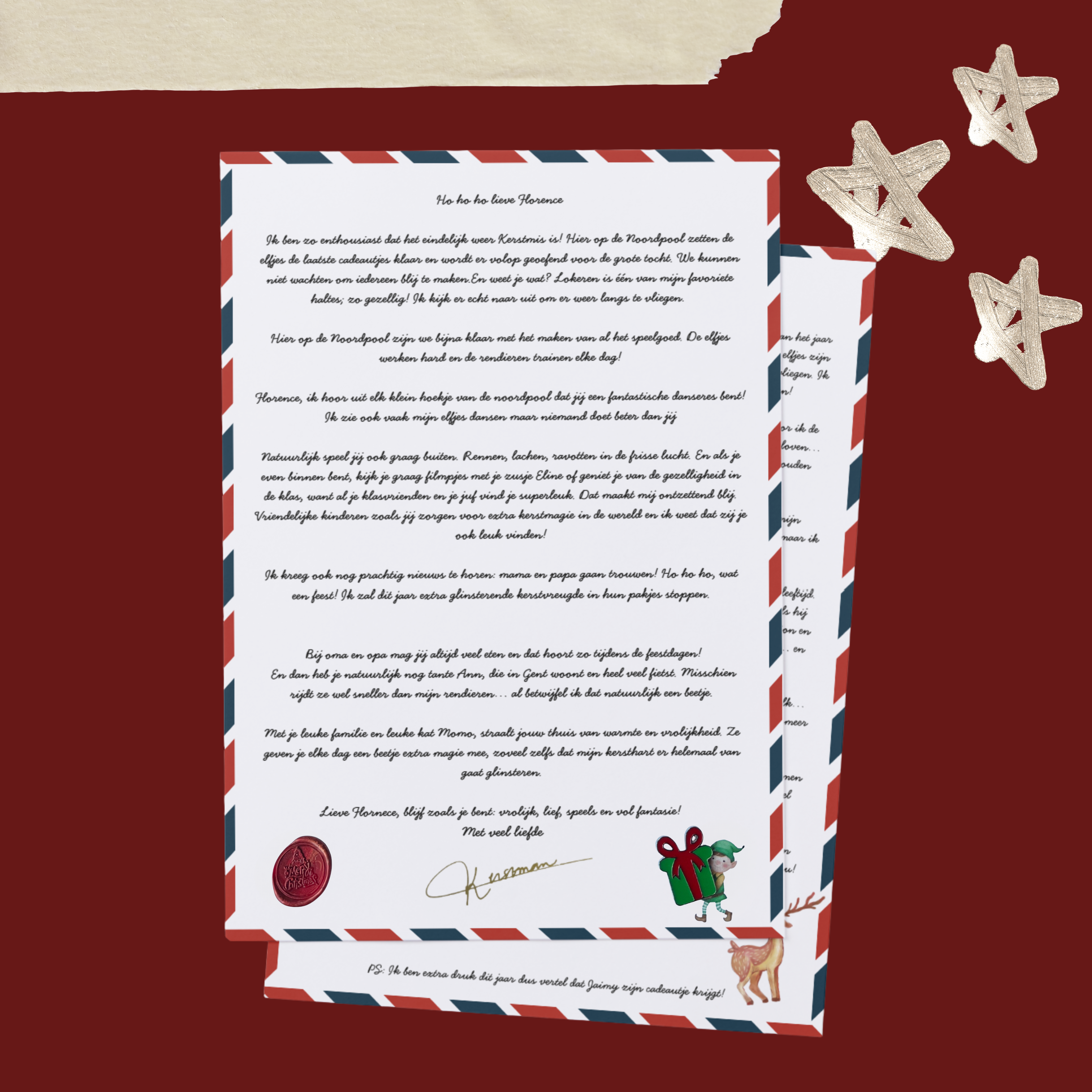 Brief van de Kerstman