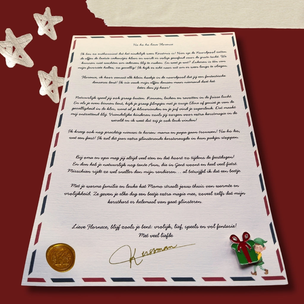 Brief van de Kerstman