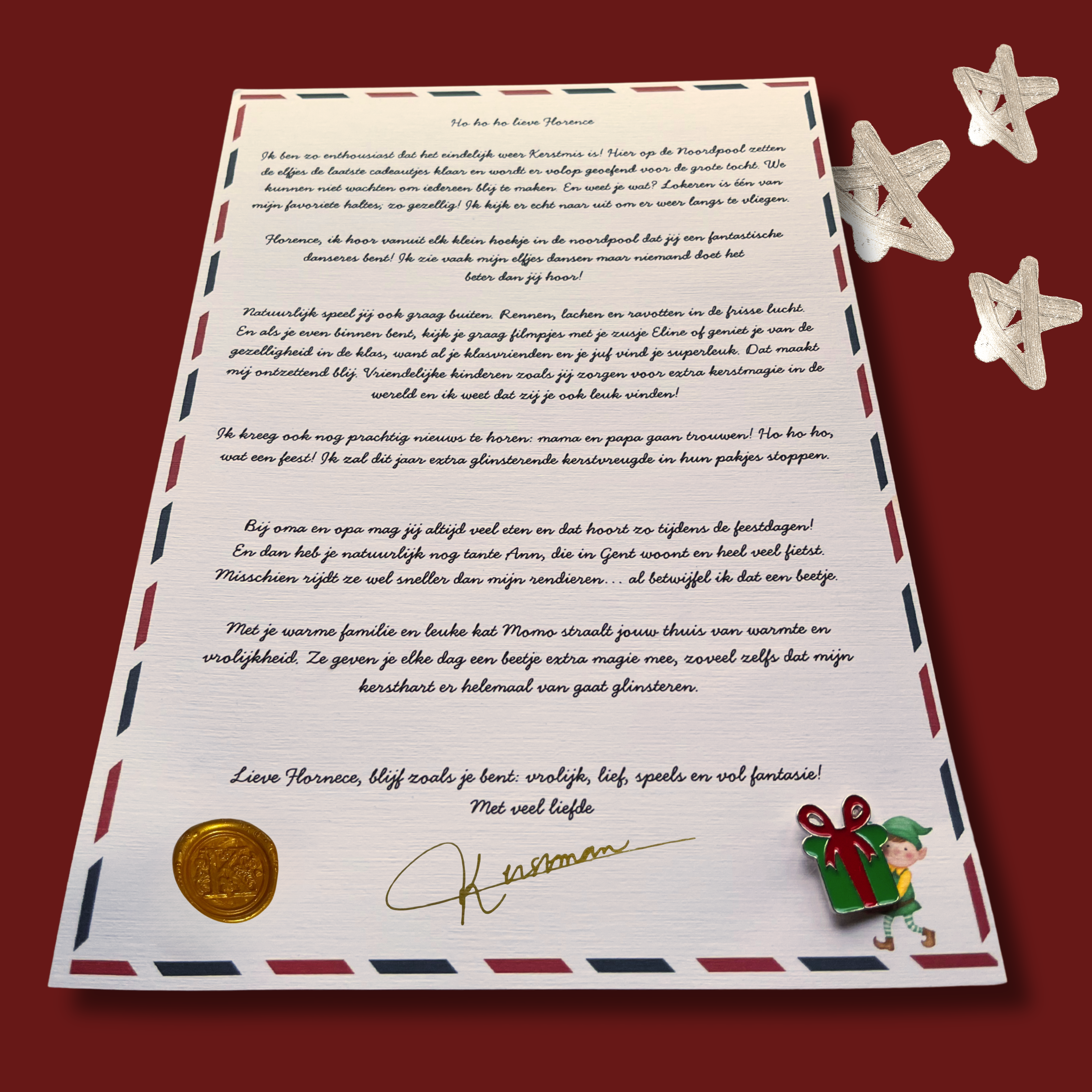 Brief van de Kerstman