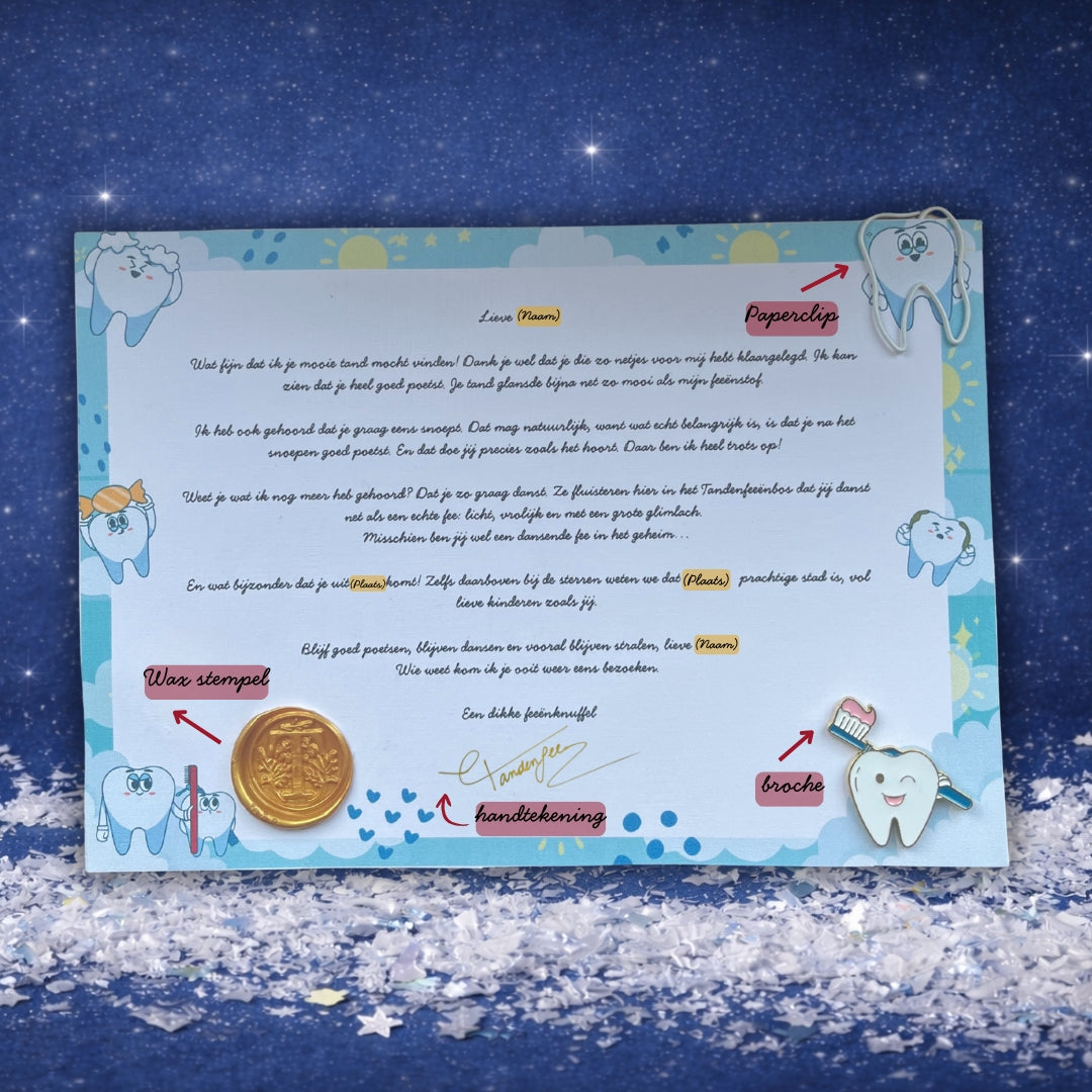 Brief van de Tandenfee