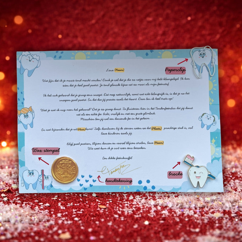 Brief van de Tandenfee